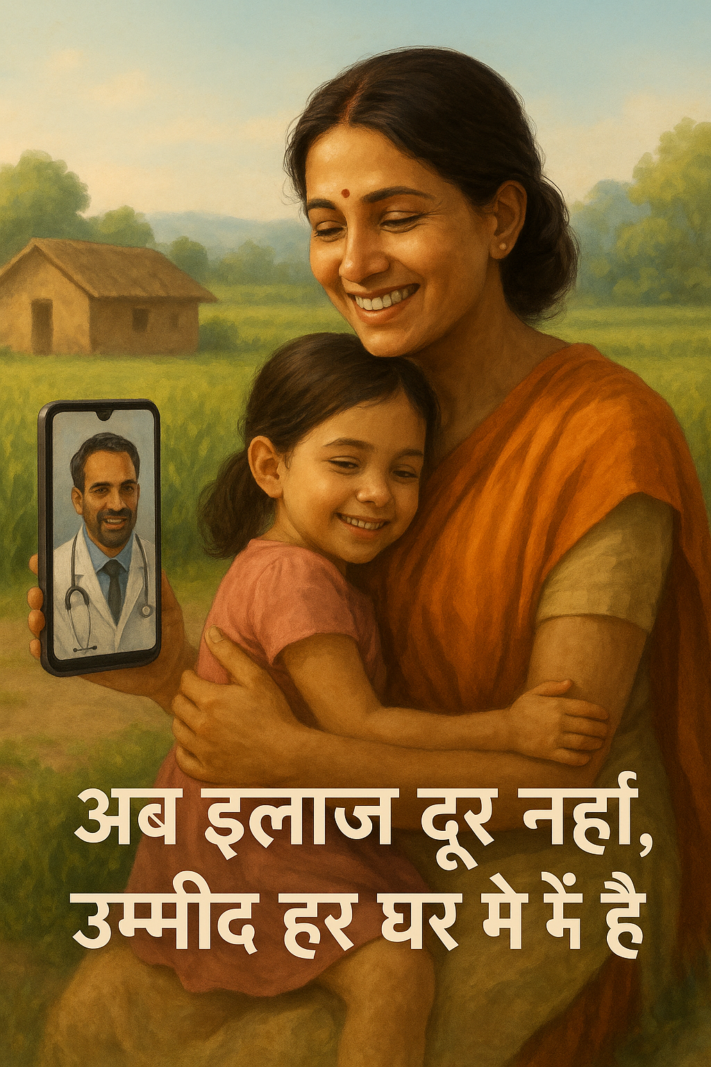 स्क्रीन के उस पार: एक माँ, एक उम्मीद और टेलीमेडिसिन का चमत्कार”